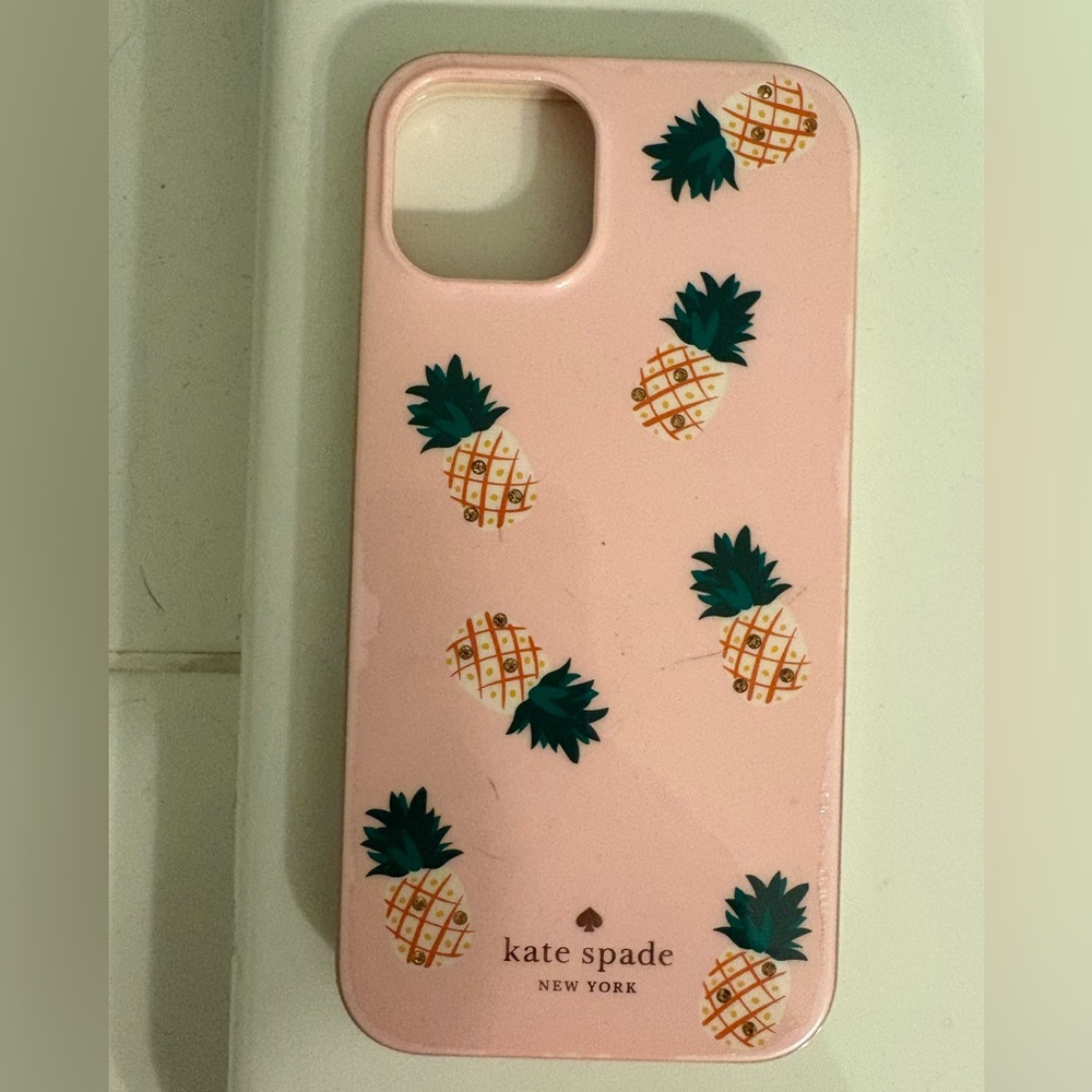 Kate Spade Pink Pineapple iPhone 13 Case